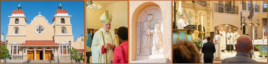 Opening Liturgy at Visitation Catholic Church, Kansas City, MO. Celebrated by Bishop Johnston of the Diocese of Kansas City-St. Joseph